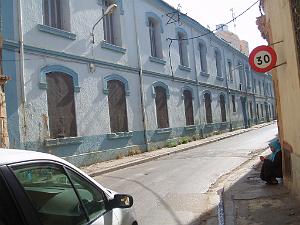 ORAN AOUT 2006 RUE DUMANOIR ECOLE JEAN MACE ENTREE FILLES